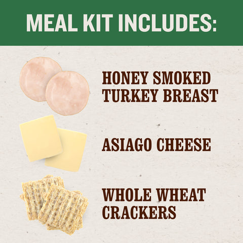 Oscar Mayer PLATE COMBO TURKEY/ASIAGO/CRACKERS