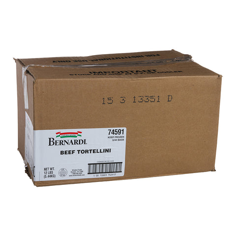 Windsor Bernardi Beef Tortellini, 4 Pound -- 3 per case.