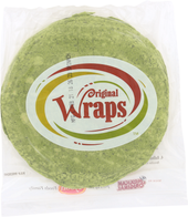 Tortilla Wrap Flour Spinach Flavored 12
