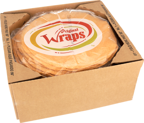 Mexican Original Wraps Chipotle Tortilla, 44 Ounce -- 6 per case.