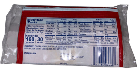 Popcorn Microwave Butter