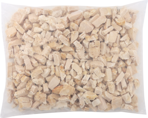 Chicken Breast Meat Diced All Natural 100% Low Sodium Fc 1/2
