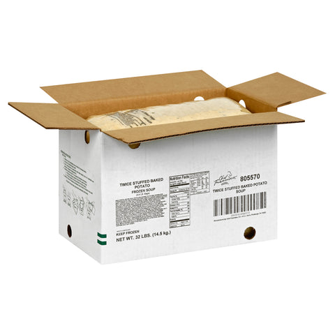 Chef Francisco Twice Baked Stuffed Potato Soup, 8 Pound -- 4 per case