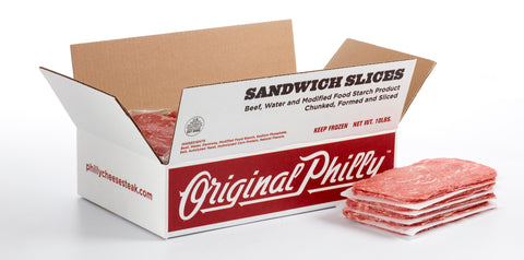 Original Philadelphia BEEF PHILLY RIBEYE SEASONED BEEF SANDWICH SLICES 8 OZ