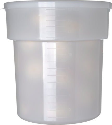 Carlisle BAINS MARIE CONTAINER WHITE 18 QT