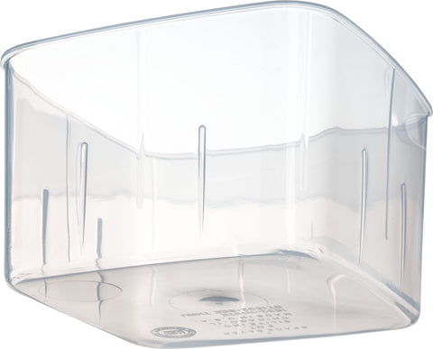 StorPlus™ CONTAINER PLASTIC SEE THRU SQUARE TRANSLUCENT 2 QT