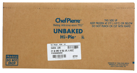Chef Pierre PIE APPLE NSA RTB 10