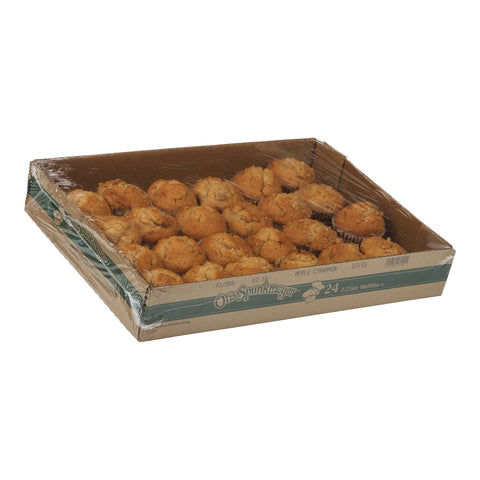 Otis Spunkmeyer Delicious Essentials Apple Cinnamon Muffin, 2.25 Ounce -- 96 per case.