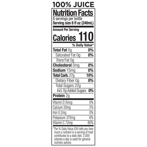 Naked Juice JUICE NAKED JUICE ORANGE PLASTIC BOTTLE