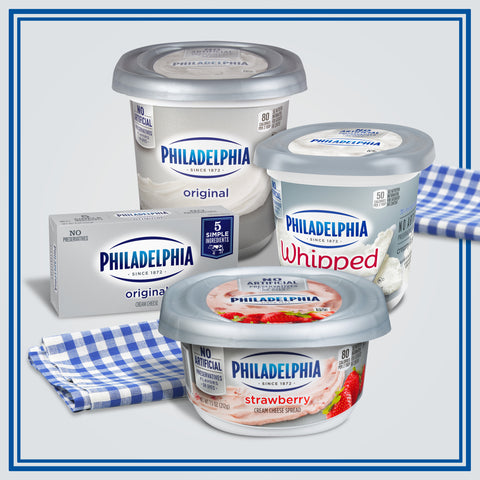 Philadelphia Strawberry Cream Cheese Spread, 8 Ounce -- 12 per case.