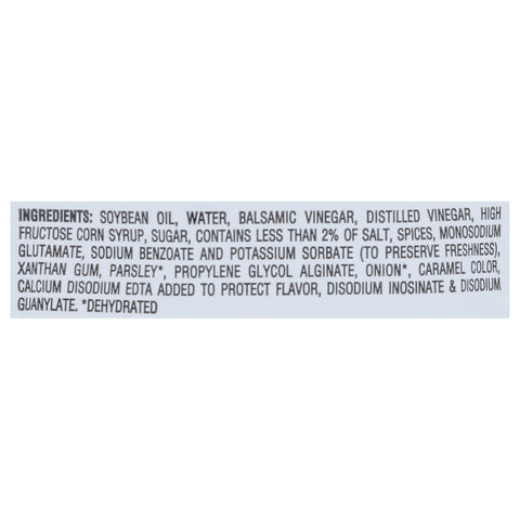 Classic Gourmet Select DRESSING VINAIGRETTE BALSAMIC SINGLE SERVE POUCH