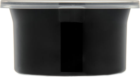 Carlisle CROCK CLASSIC™ W/ LID BLACK .6 QT
