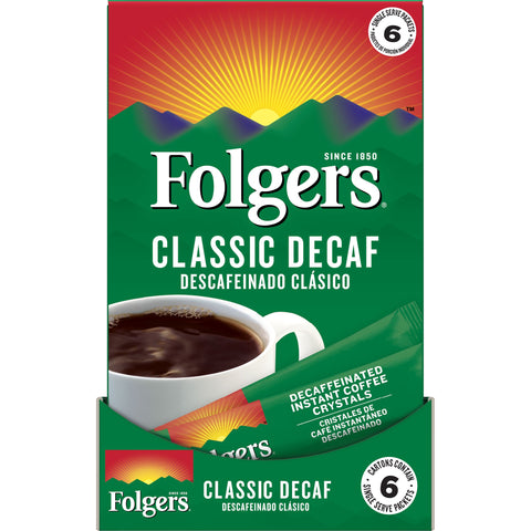 Coffee Decaf Instant Sticks