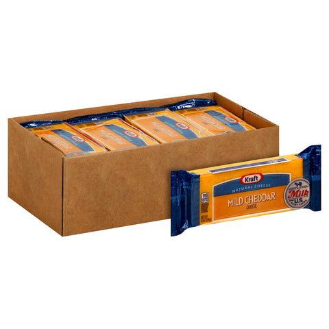 Kraft CHEESE CHEDDAR MILD BLOCK