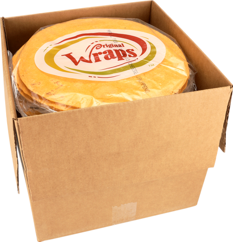 Mexican Original® TORTILLA WRAP FLOUR CHEESE JALAPEÑO PRESSED 12