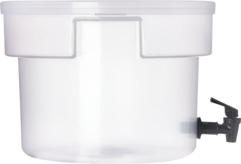 Carlisle DISPENSER BEVERAGE W/ LID AND FAUCET 3 GAL PP