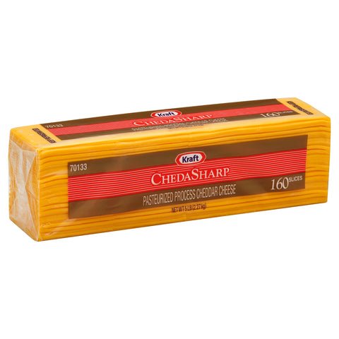 Cheese Chedasharp Pullman Sliced 160 Ct