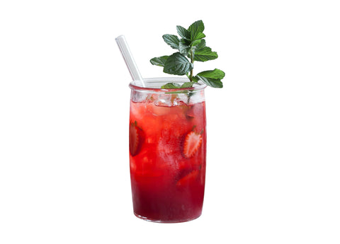 Tiki Tropics Strawberry Cocktail Mixer, 64 Fluid Ounce -- 6 per case.