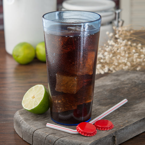 Carlisle TUMBLER STACKABLE™ SAN PLASTIC BLUE 20 OZ