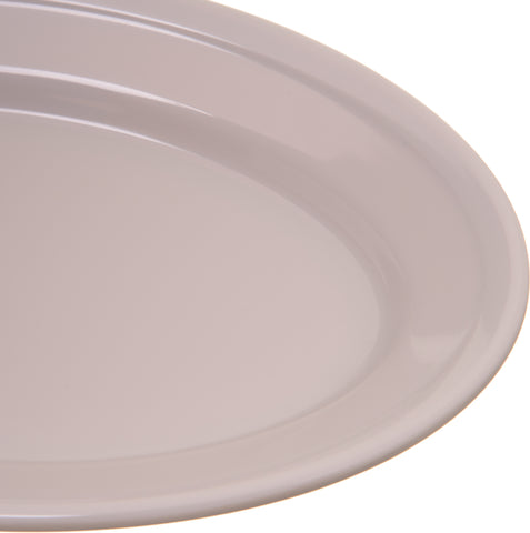 Carlisle PLATTER OVAL DALLAS WARE® BONE 9.25X6.25