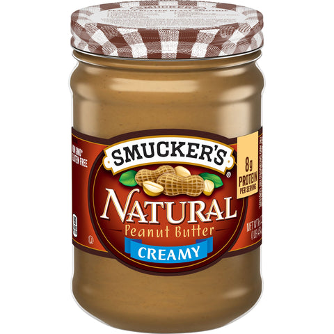 Smucker's® PEANUT BUTTER CREAMY NATURAL