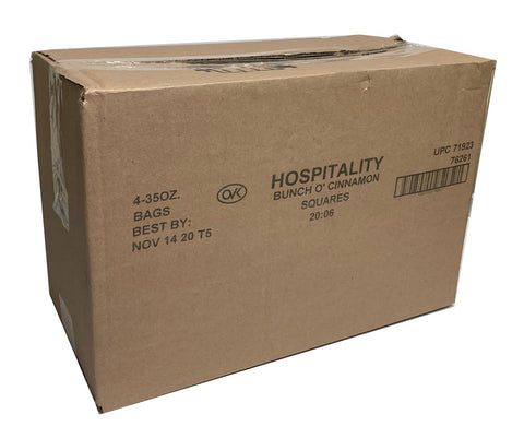Hospitality CEREAL BULK BUNCH O' CINNAMON SQUARES