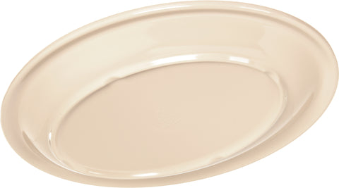 Carlisle PLATTER TRAY OVAL KINGLINE™ MELAMINE TAN 12X9