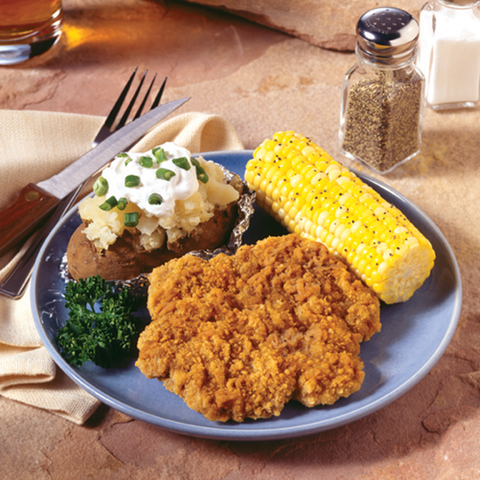 Advancepierre™ BEEF BREADED WESTERN STYLE COUNTRY FRIED STEAK 8 OZ 10000014621
