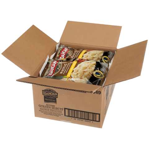 Idahoan Buttery Golden Selects Mashed Potatoes, 32.5 Ounce -- 8 per case.