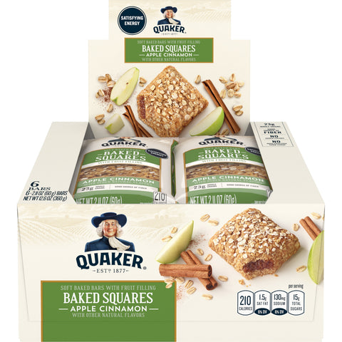 Quaker® QUAKER BFAST SQ APPLE CIN