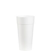 The Deck CUP FOAM WHITE 24 OZ