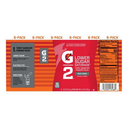 G2Gatorade DRINK GATORADE G2 POWDER FRUIT PUNCH