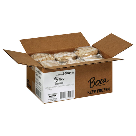 Kraft Frozen Boca Original Vegetable Burger, 3.5 Ounce -- 48 per case.
