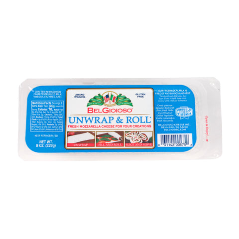 Belgioioso CHEESE MOZZARELLA UNWRAP/ROLL