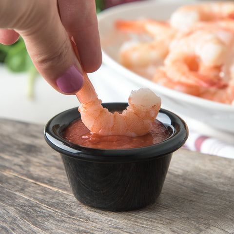 Carlisle RAMEKIN SMOOTH SAN BLACK 2 OZ