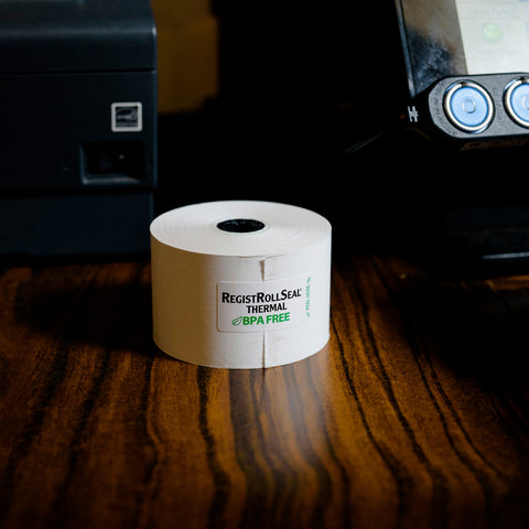 National Checking TAPE THERMAL CASH REGISTER WHITE