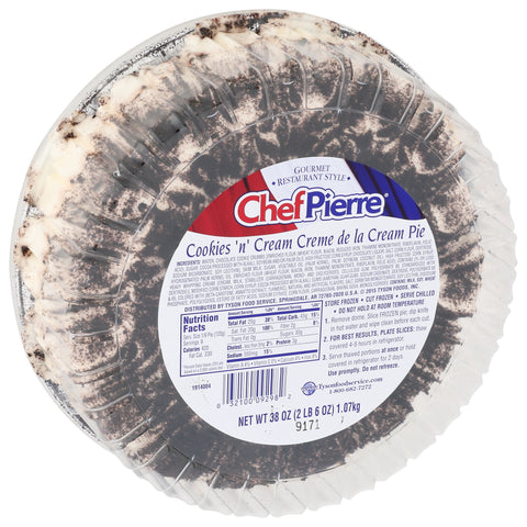 Pie Cookies & Cream De La Cream W/ Domes 10