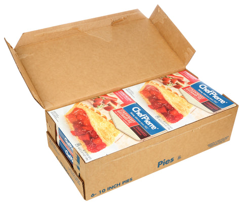 Pie Strawberry Rhubarb Fruit Traditional Unbaked 10