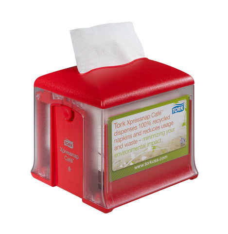 Dispenser Napkin Universal Red