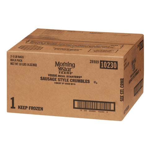 Veggie Sausage Style Crumbles Cn-label