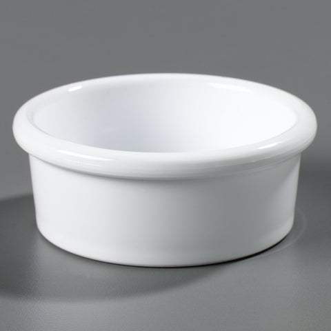 Carlisle RAMEKIN SMOOTH SAN WHITE 2.5 OZ