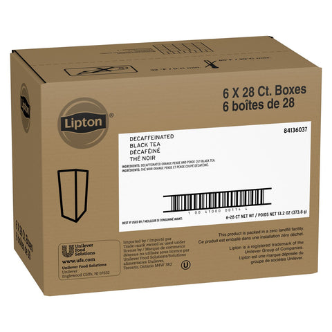 Lipton® TEA BAG BLACK DECAFFEINATED