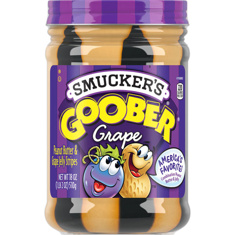Smucker's® PEANUT BUTTER & GRAPE JELLY GOOBER SPREAD