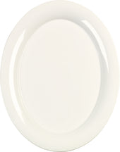 Carlisle PLATTER SALMON DESIGNER DISPLAYWARE™ WIDE RIM WHITE 22X8