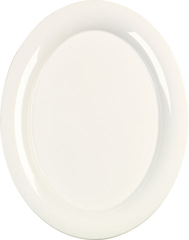 Carlisle PLATTER SALMON DESIGNER DISPLAYWARE™ WIDE RIM WHITE 22X8