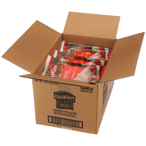 Idahoan Real Mashed Potatoes with Vitamin C, 26 Ounce -- 12 per case.