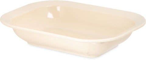 Carlisle BAKER SERVER RECTANGLE MELAMINE TAN 28 OZ