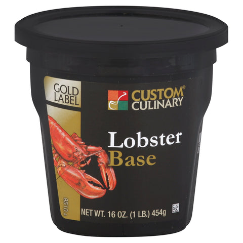 Custom Culinary® Lobster Base, No MSG Added 6 x 1 lb.