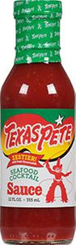 Texas Pete® SAUCE COCKTAIL SEAFOOD ZESTY GLASS BOTTLE