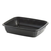 Tray Serving Plastic Black M1200 100 Oz